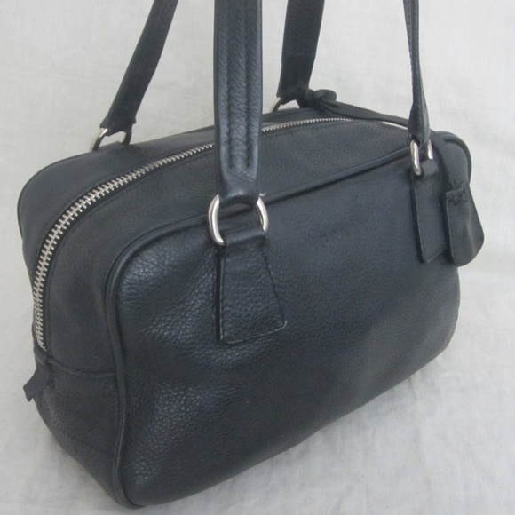 SOLD ON E BAY PRADA LEATHER SHOULDER HANDBAG - Picture 3 of 8